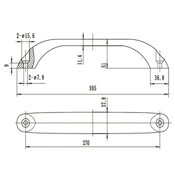 门把手4110601-C01