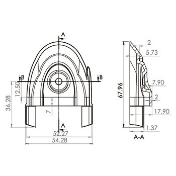 装饰用外壳护罩C20106-END35SX
