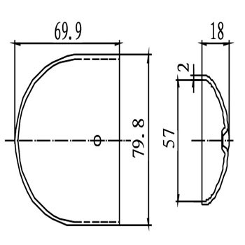 装饰用外壳护罩C51010-975547