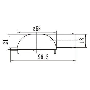 装饰用外壳护罩1770600-C01