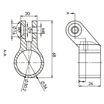 管连接器C20106-T.S.30INC