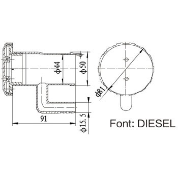 油箱盖2056505-C01
