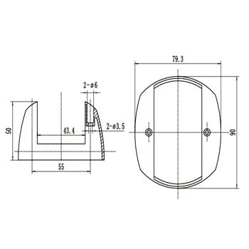 巡航灯罩1140703-C01