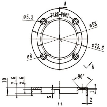 装饰用外壳护罩1768001-C01