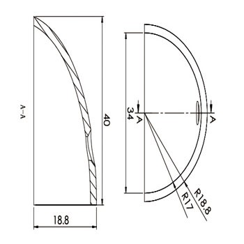 装饰用外壳护罩C20106-TRDL30