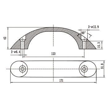 门把手4110501-C02