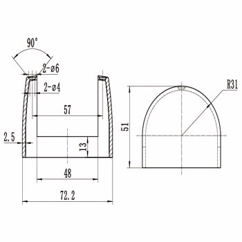 巡航灯罩1141403A/05A