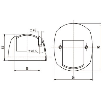 巡航灯罩1140701-C01/1140702-C01